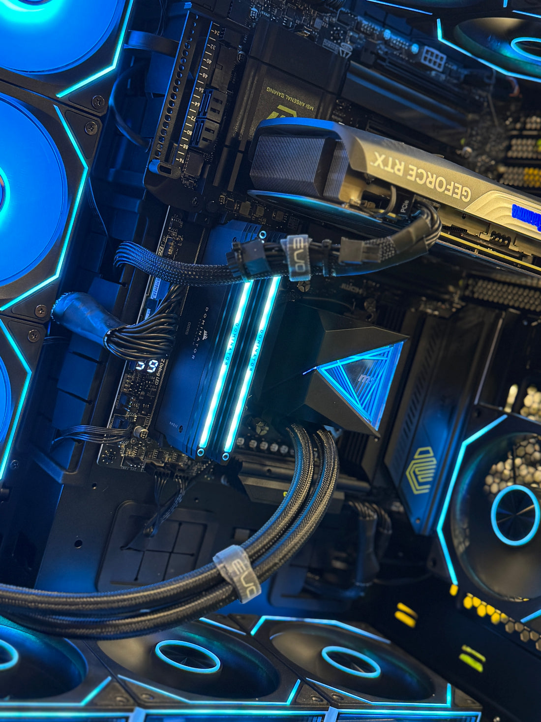 ⚡ Ryzen 9 9950X Ultimate Creator & Gaming PC Build | ZOTAC RTX 5070 12GB | 2K / 4K Powerhouse | Daddu Charger Rawalpindi 🇵🇰