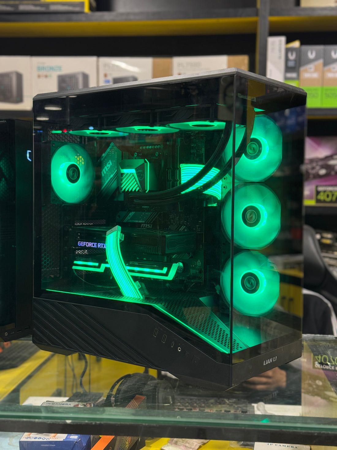 Ryzen 7 7700 RTX 3060 Gaming PC | 32GB DDR5 6000MHz | 1TB Lexar NVMe | MSI B650 Gaming Plus WiFi | Lian Li Vector V100 | High-End RGB Gaming Build – Daddu Charger Gaming Store