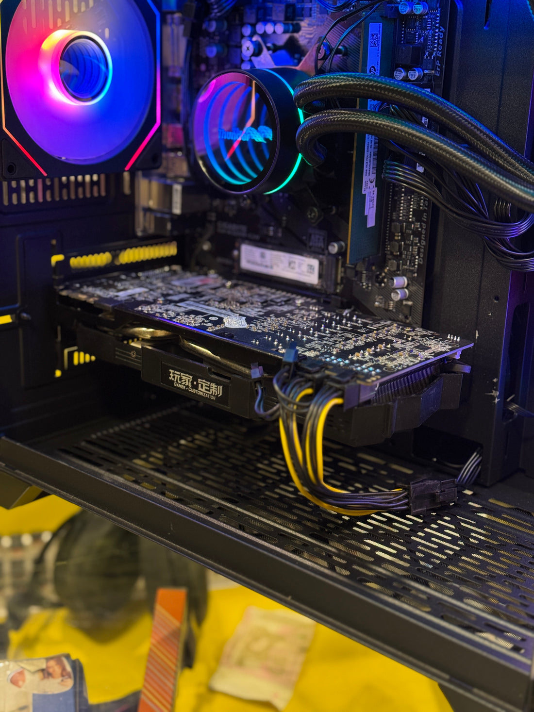 Ryzen 5 3600 GTX 960 Gaming PC | 16GB DDR4 3200MHz | 256GB NVMe | Thunder Mistral 240mm Liquid Cooler | AMS Furious ARGB Case | Rs 120,000 Build – Daddu Charger Gaming Store