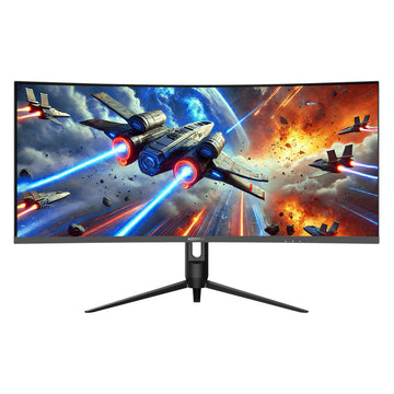 KOORUI G3441XC 34″ WQHD 240Hz 1ms Curved Ultrawide Gaming Monitor | HDR400 | 125% sRGB | 102% Adobe RGB | FreeSync Premium | 95% DCI-P3 | Height Adjustable | Best Gaming Monitor by KOORUI in Pakistan | Daddu Charger Gaming Store