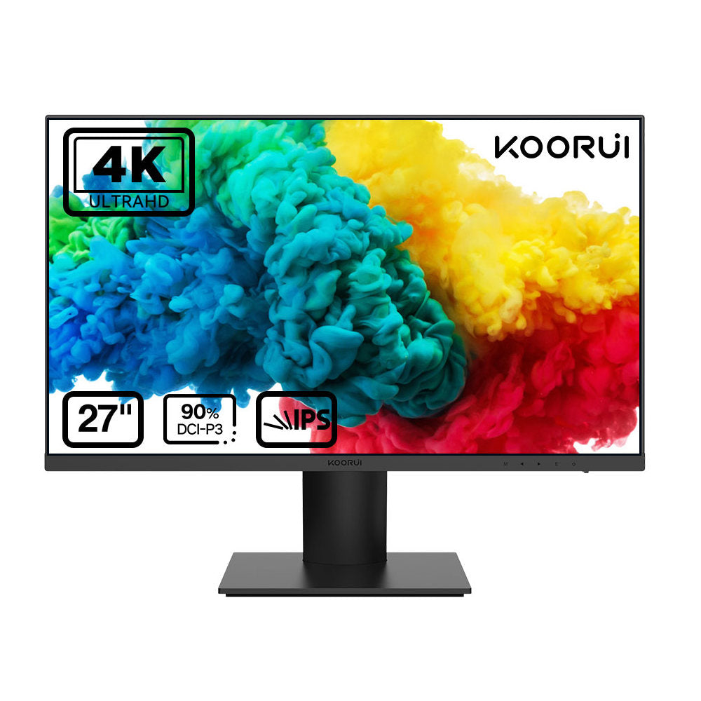 KOORUI N07 27″ 4K IPS 60Hz Professional Monitor | 10-Bit HDR | 90% DCI-P3 | FreeSync & G-Sync Compatible | Best 4K Business Display in Pakistan
