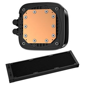 DeepCool LD360 5th Gen Pump 3400RPM Liquid CPU Cooler Price in Pakistan | ARGB Gradient Halo Mirror Design