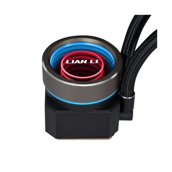 Lian Li GALAHAD II Trinity SL-INF 360 AIO CPU Liquid Cooler Black – 360mm, ARGB, SL-INF Fans, AM5, LGA 1700