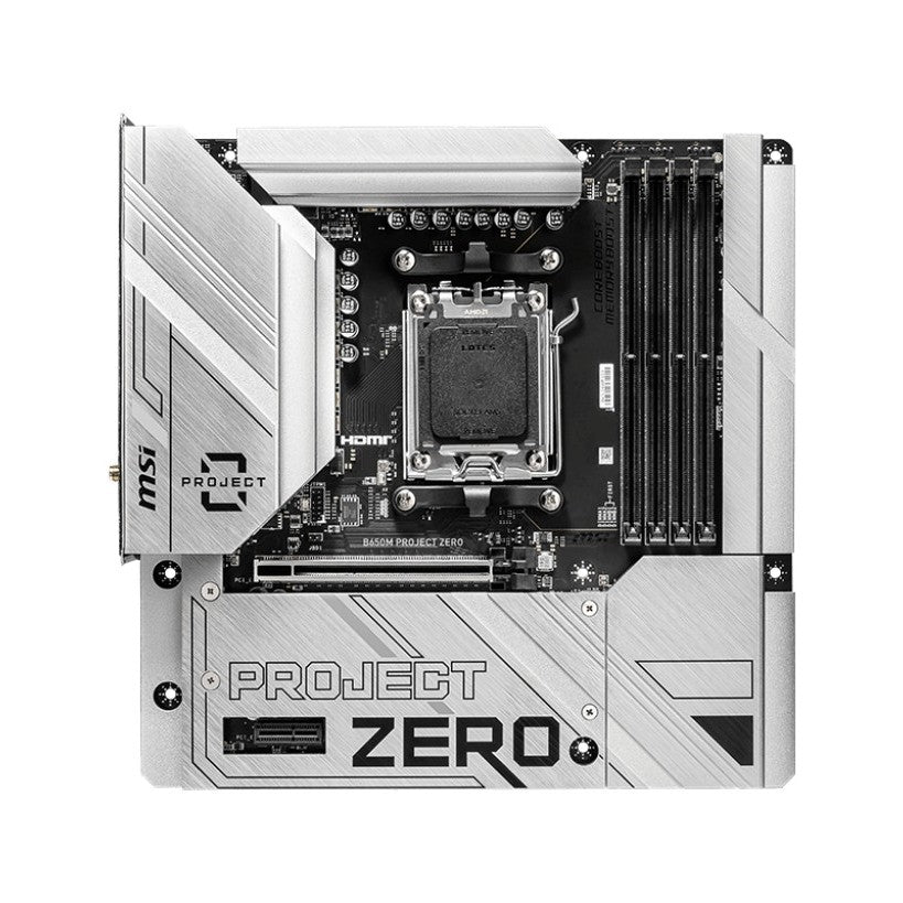 MSI B650 Project Zero – AM5 Motherboard with Hidden Connectors, DDR5 & PCIe 5.0 Support
