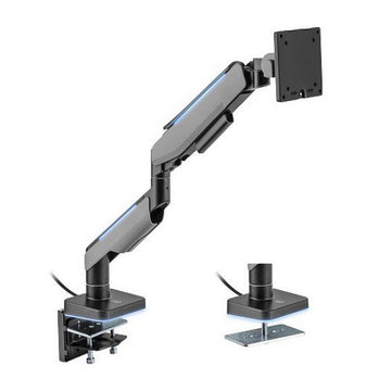 MXG HMA-12R Heavy Duty RGB Gaming Monitor Arm Matte Gray – Gas Spring RGB Mount for 17–34” Displays | Best Price in Pakistan | Daddu Charger Gaming Store