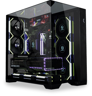 Lian Li O11 VISION COMPACT Black Price in Pakistan | Panoramic Tempered Glass Mid-Tower ATX Case