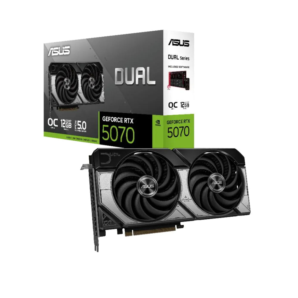ASUS Dual RTX 5070 12GB GDDR7 – New Graphics Card| Best Mid-High GPU in Pakistan