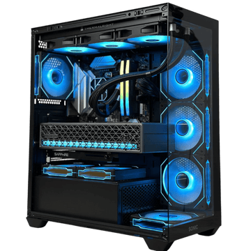 Sonic EL2 Gaming Case Black Price in Pakistan | RGB Mid-Tower ATX Case | Daddu Charger Gaming Store
