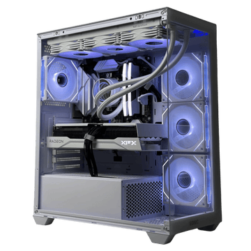 Sonic EL2 White Gaming Case Price in Pakistan | RGB Tempered Glass ATX Case | Daddu Charger Gaming Store