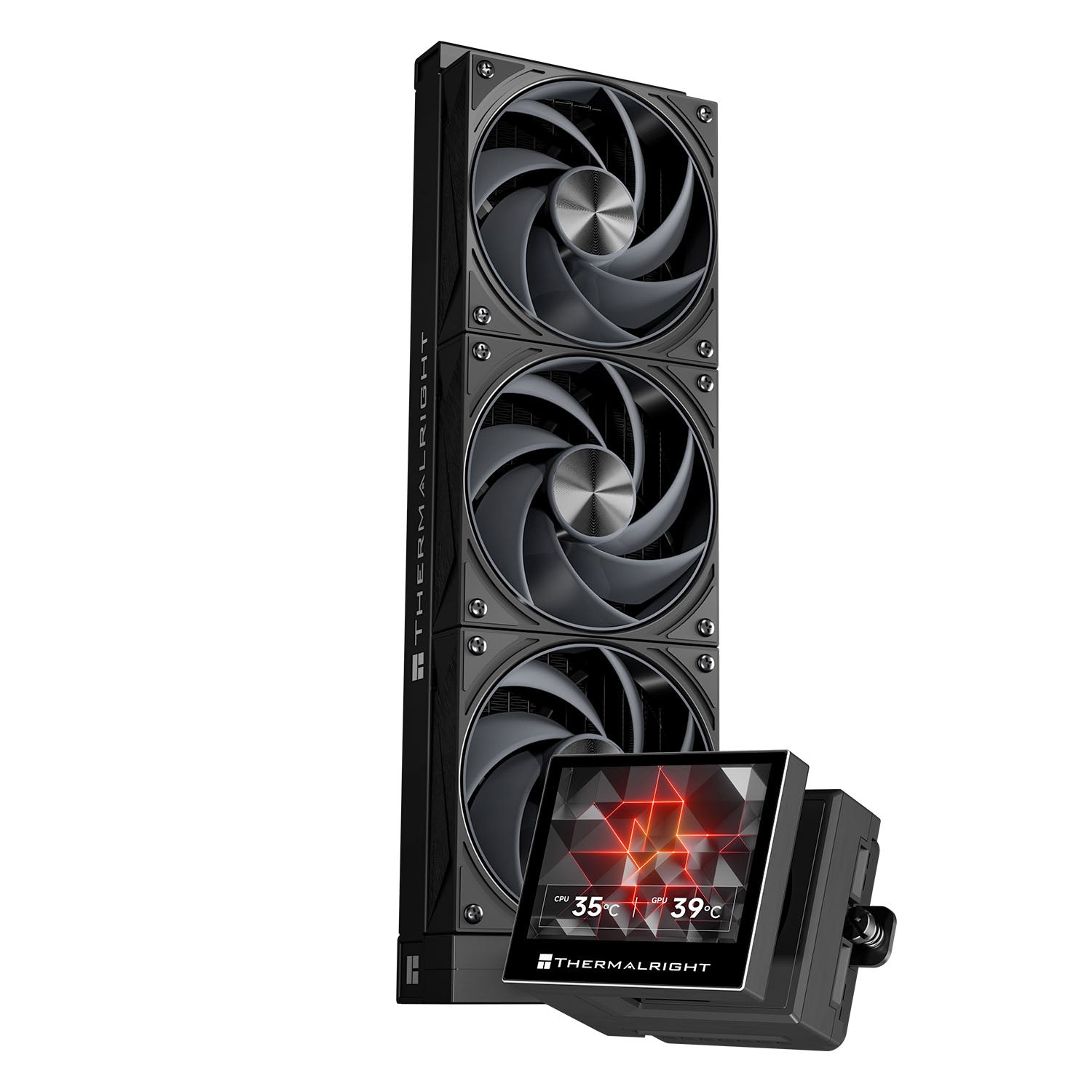 ThermalRight Stream Vision 360 Black – High-Performance 360mm ARGB Liquid CPU Cooler | Silent & Efficient Cooling