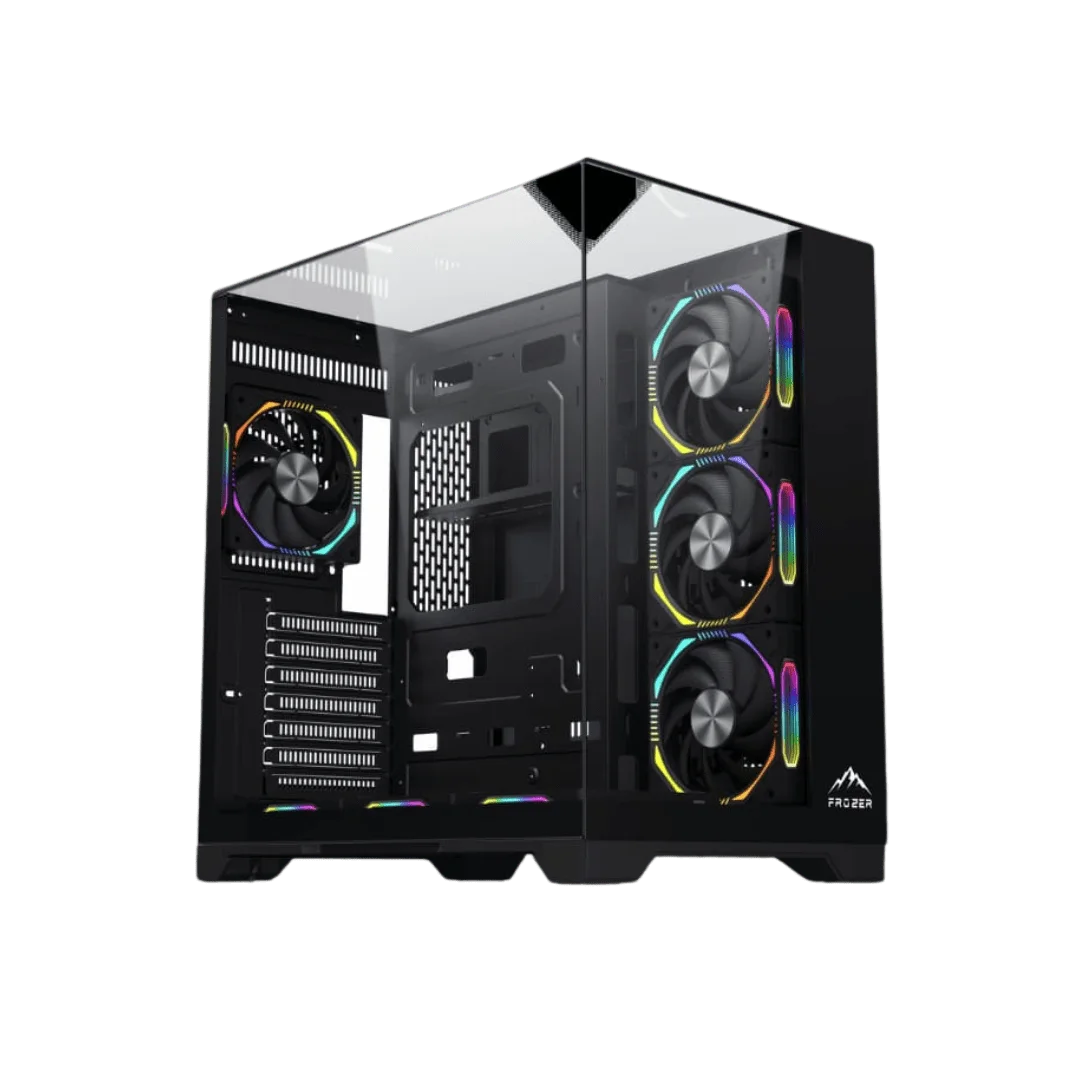 Frozer Skyline Gaming Case Price in Pakistan | Tempered Glass RGB Mid Tower | Daddu Charger Gaming Store