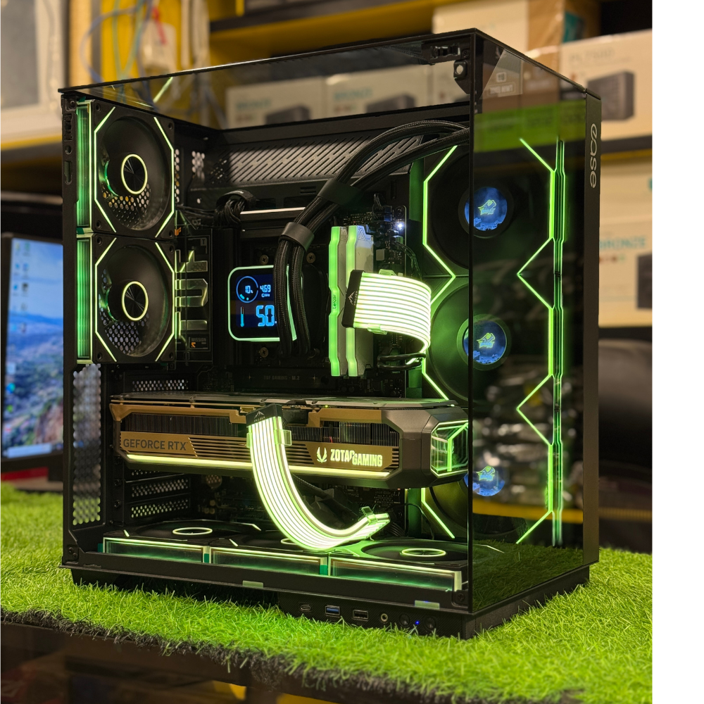 ⚡ Ultimate Ryzen 9 9800X3D Gaming PC Build – ASUS TUF RTX 5070 Ti AMP Infinity | 4K / 2K Gaming Monster | Daddu Charger Rawalpindi 🇵🇰