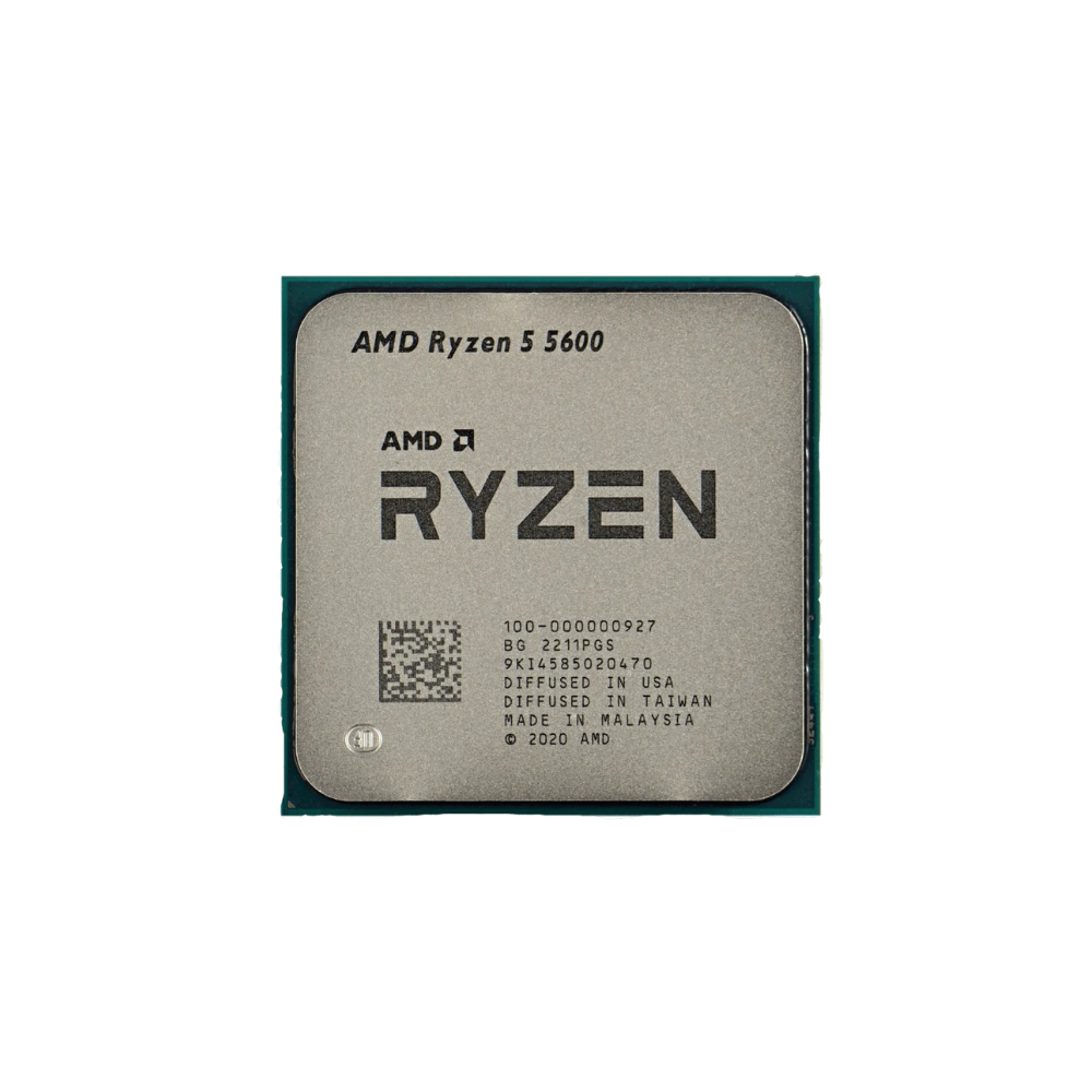 AMD Ryzen 5 5600 Chip Tray | 6 Core 12 Thread Processor | 4.4GHz Boost Clock | Best Budget Gaming CPU in Pakistan