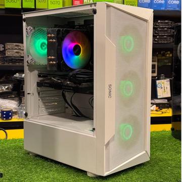 12.12 Mega Sale – Core i3 12100 Gaming PC with RX 5700 XT | 16GB RAM | RGB Case | Limited-Time Offer