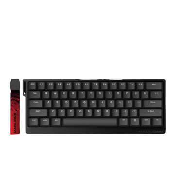 Madlions FGG MAD60HE Magnetic Switch RGB Gaming Keyboard – 60% Layout, Rapid Trigger, Wired (Black)