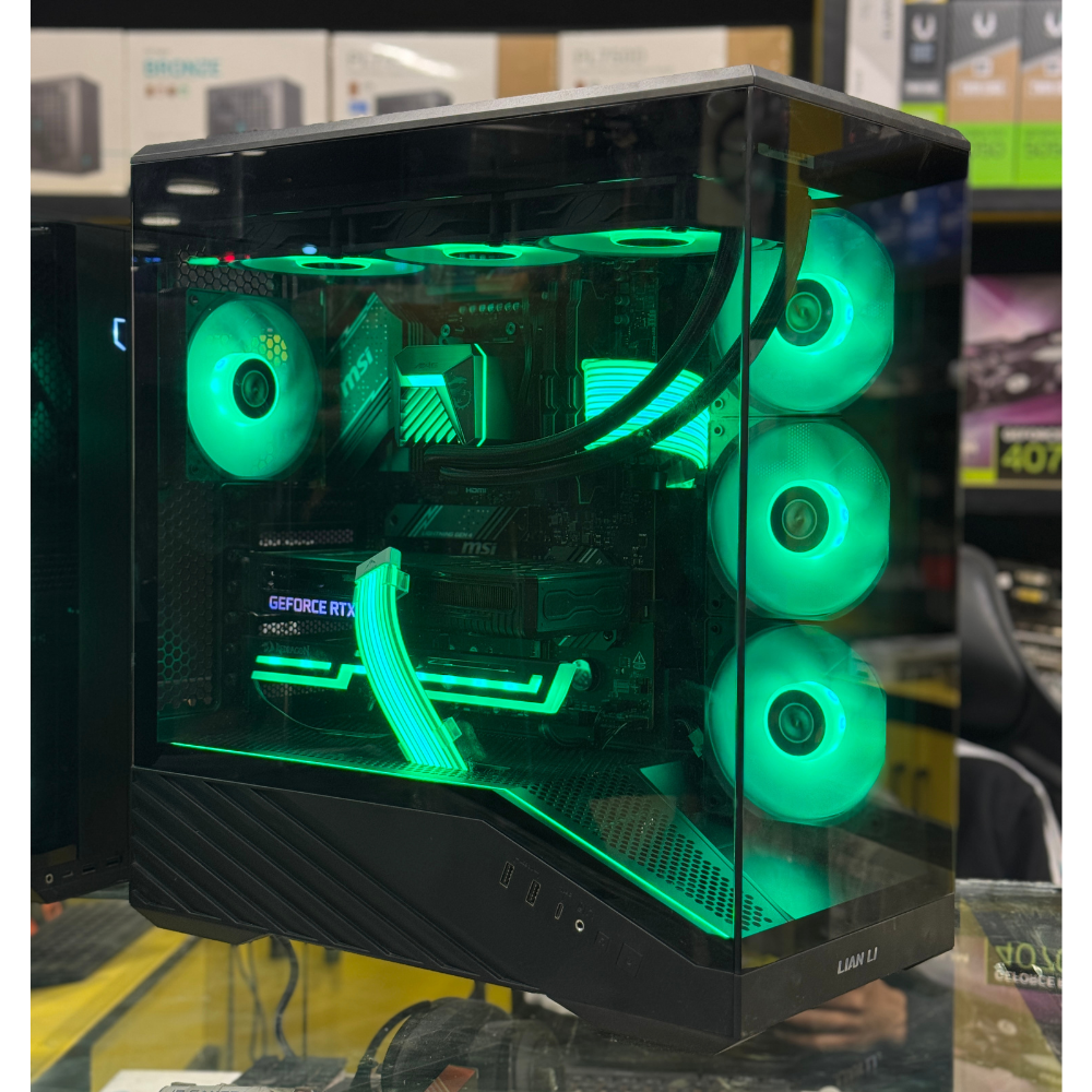 Ryzen 7 7700 RTX 3060 Gaming PC | 32GB DDR5 6000MHz | 1TB Lexar NVMe | MSI B650 Gaming Plus WiFi | Lian Li Vector V100 | High-End RGB Gaming Build – Daddu Charger Gaming Store