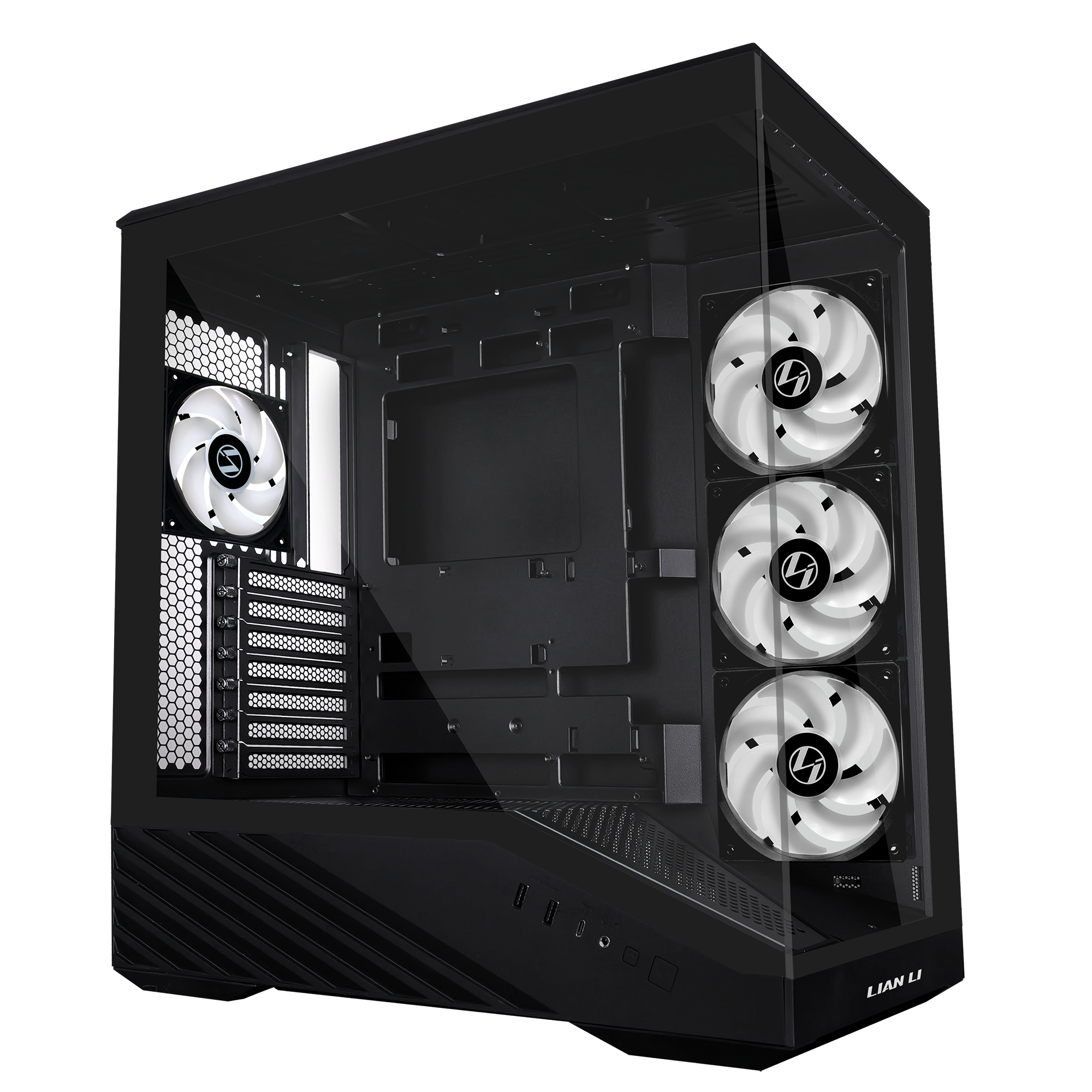 Lian Li VALAX V100R Black Gaming Case Price in Pakistan | Premium Mid-Tower ARGB ATX Case | Daddu Charger Gaming Store