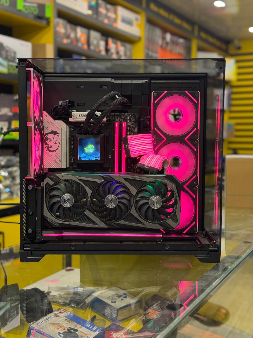 Ryzen 7 7800X3D RTX 3080 Ti ROG STRIX High-End Gaming PC Build | X670E WiFi | Lian Li O11 Vision Compact | 32GB DDR5 | 1TB Samsung 990 Pro | Best 1440p & 4K Gaming Build in Pakistan – Daddu Charger Gaming Store