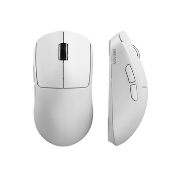 X23 Pro Wireless Gaming Mouse White – PAW3311 Sensor, Tri-Mode, 12000 DPI, 56g Lightweight Design, 800mAh Battery