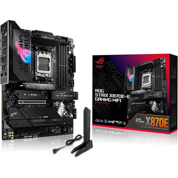 🔥 ASUS ROG Strix X870E-E Gaming WiFi Motherboard | AM5 Socket | DDR5 | Ryzen 7000 Series Support | PCIe 5.0 | Daddu Charger Pakistan 🎮