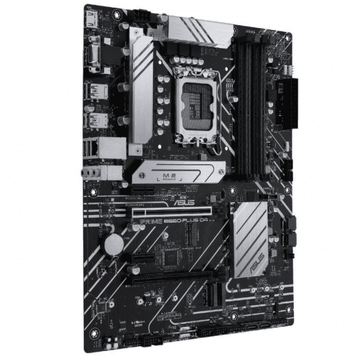 ASUS PRIME B660-PLUS D4 LGA 1700 Intel 12th Gen ATX Motherboard | High-Performance Gaming & Productivity Board