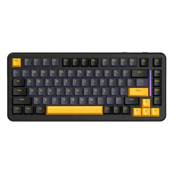 Attack Shark M86 Wireless Mechanical Keyboard Star Black – 75% Layout, Hot Swappable Pre-Lubed Linear Switches, RGB, Tri-Mode BT5.0/2.4G/USB-C