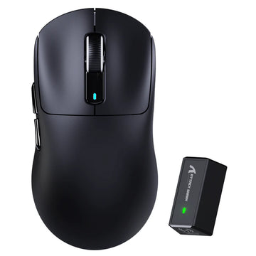 Attack Shark X3Pro 4K/8K Wireless Gaming Mouse – PAW3395 Sensor, 26K DPI, Kailh GM8.0 Switch, Tri-Mode, 7 Buttons – Black