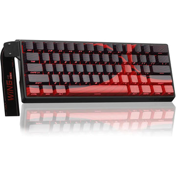 AULA WIN60 HE Max 65% Gaming Mechanical Keyboard – Hall Effect Magnetic Switches, 8000Hz Polling Rate, RGB, Gasket Mount