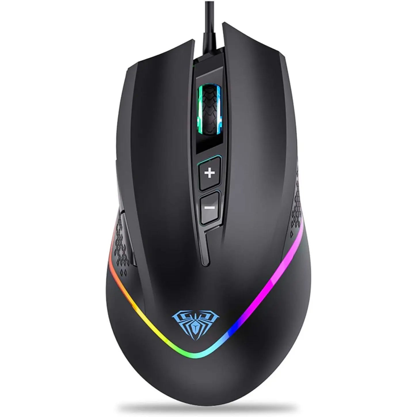Aula Wind F805 Gaming Mouse – RGB Lighting | 6400 DPI | Programmable B