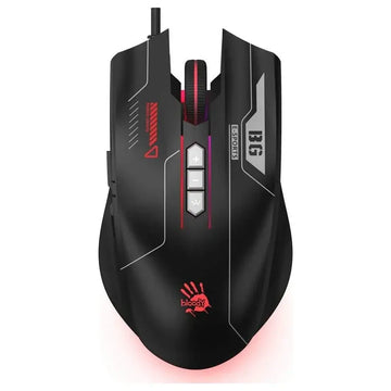 BLOODY ES7 RGB Esports Gaming Mouse – PixArt Optical Sensor, 6000 CPI, 1000Hz Report Rate, 1ms Response, 256KB Onboard Memory, Black
