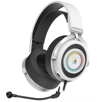 Bloody G535 7.1 Virtual Surround Sound RGB Gaming Headset USB – Black+White, HiFi Audio