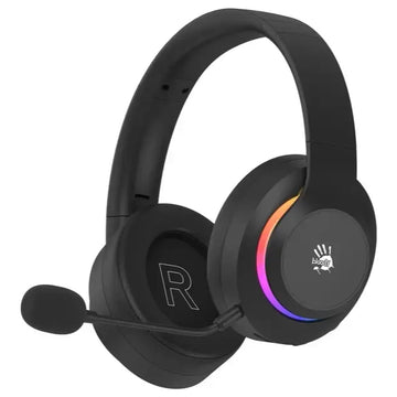Bloody GR520 All-in-One Wireless & Wired Gaming Headset – Black, 2.4GHz Wireless, Bluetooth & USB Wired