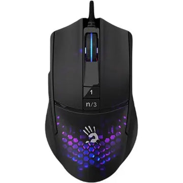Bloody L65 Max Lightweight RGB Gaming Mouse – Honeycomb Design, Ultra-Lightweight, High-Performance Optical Sensor