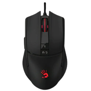 Bloody L65 Max Lightweight RGB Gaming Mouse – Stone Black, Ultra-Lightweight, High-Performance Optical Sensor