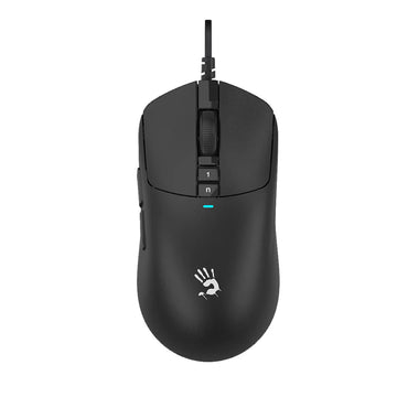 W72 Ultra Bloody Lightweight Gaming Mouse Black – USB, Activated, High-Speed Precision