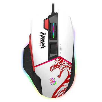 Bloody W95 Ultra Extra Fire RGB Wired Gaming Mouse – Naraka Edition, High-Performance Optical Sensor, Ultra-Lightweight
