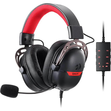 Redragon AURORA H120 – Over-Ear Gaming Headset (Black)