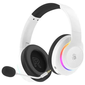 Bloody GR520 All-in-One Wireless & Wired Gaming Headset USB – White, 2.4GHz, Bluetooth & USB Wired
