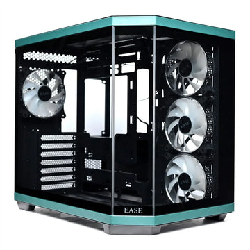 EASE EC124B Pro Gaming Case Price in Pakistan | Mid-Tower RGB PC Case | Daddu Charger Gaming Store