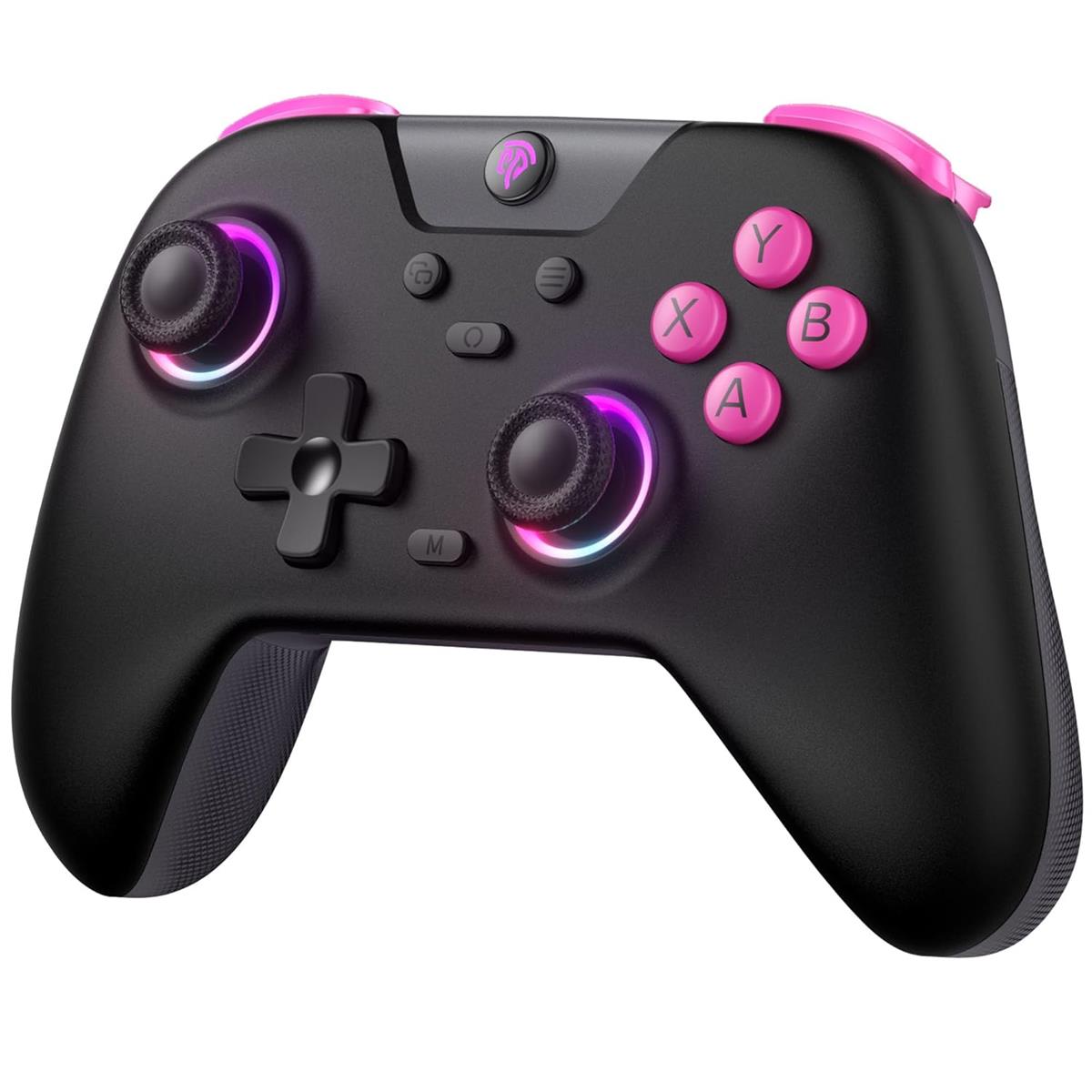 EasySMX X05 Gaming Controller  Black – Hall Effect Precision, RGB Lights & Multi-Platform Play
