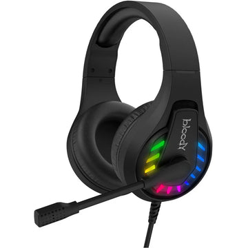 Bloody G230P Stereo Surround Sound RGB Gaming Headset - Black