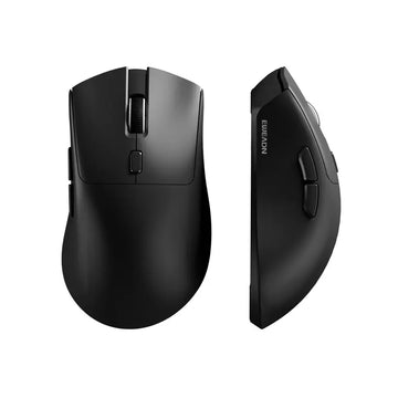 E7 Tri-Mode Wireless Gaming Mouse Black – 1000Hz Polling Rate, 3200 DPI, 65g Lightweight Design