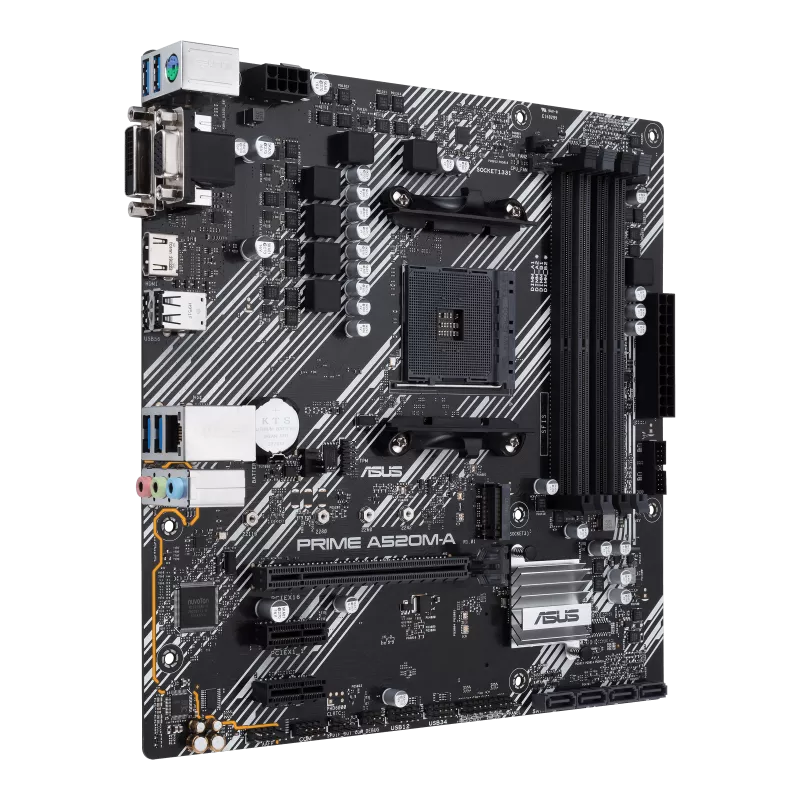 🧠 ASUS Prime A520M-A II Motherboard | AM4 Socket | Ryzen 3rd & 5th Gen Support | Best Budget AMD Motherboard in Pakistan 🇵🇰 | Daddu Charger 🎮