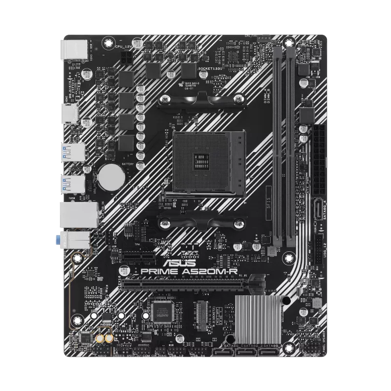🧠 ASUS Prime A520M-R Motherboard | AM4 Socket | Ryzen 3rd & 5th Gen Support | Best Budget AMD Board in Pakistan 🇵🇰 | Daddu Charger Gaming Store 🎮