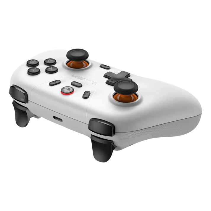 GameSir Nova Lite Wireless Controller – White, Bluetooth & 2.4GHz, Hall Effect Triggers, Turbo, Rumble Vibration, PC/Switch/Android/iPhone/Steam Deck