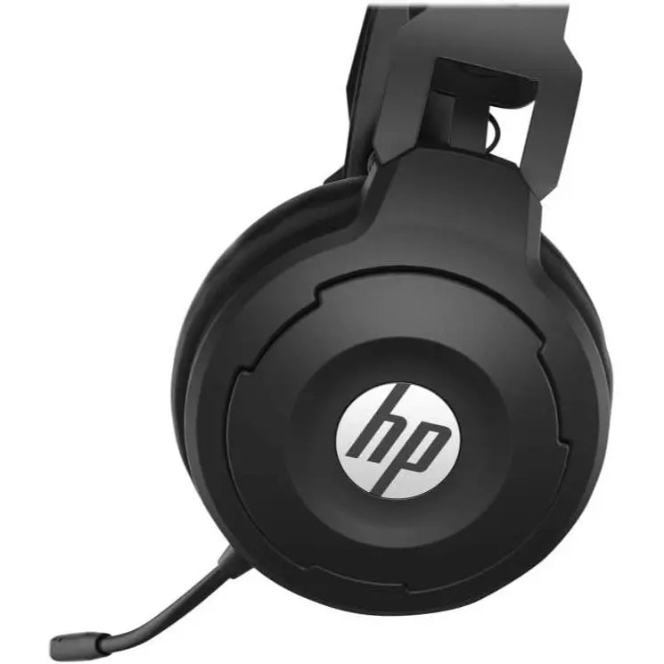 HP Gaming X1000 Wireless Gaming Headset – 7.1 Virtual Surround Sound, USB Dongle, 20-Hour Battery, LED Microphone, Black