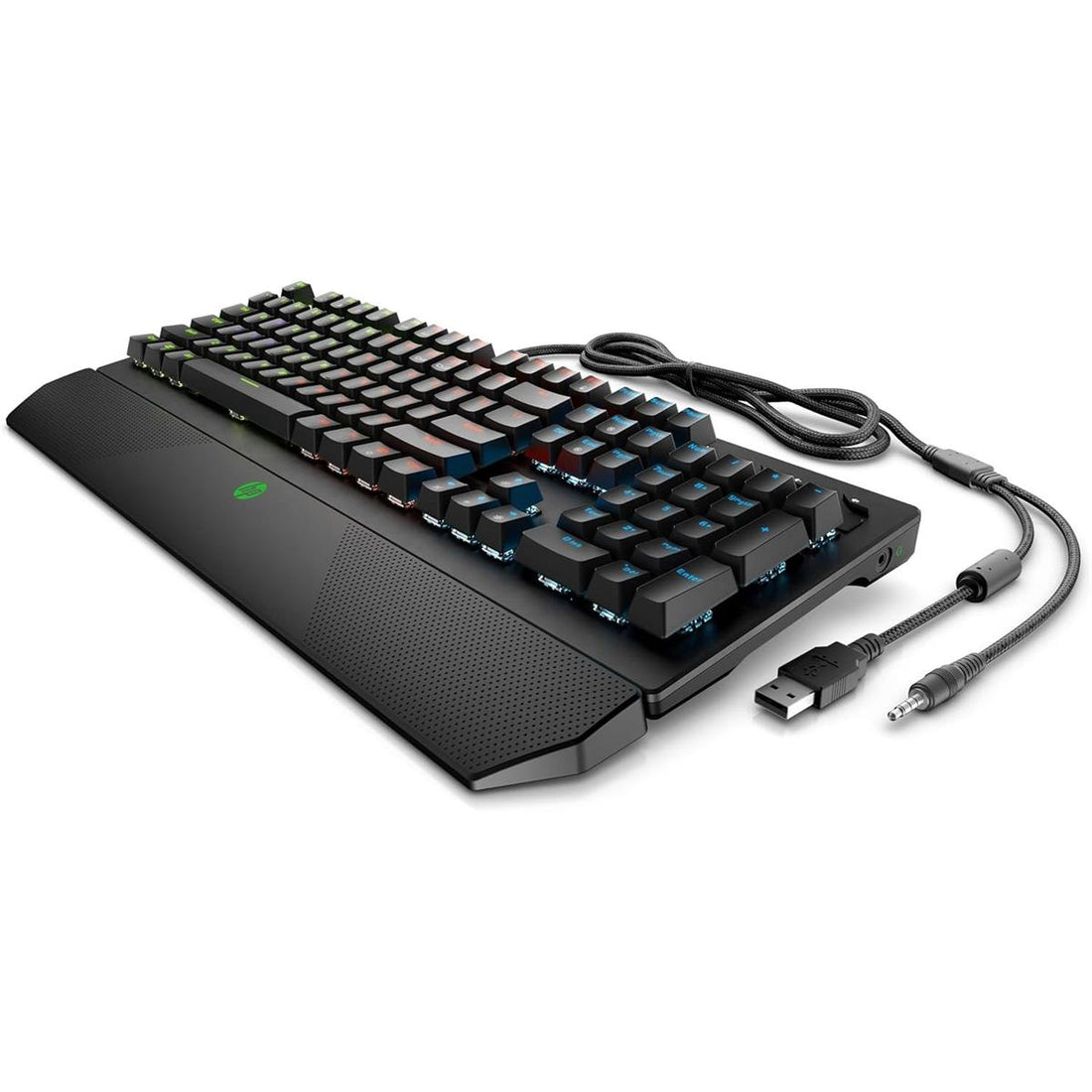 HP Pavilion Gaming RGB Mechanical Keyboard 800 – Red Switches, Full-Size RGB, Anti-Ghosting