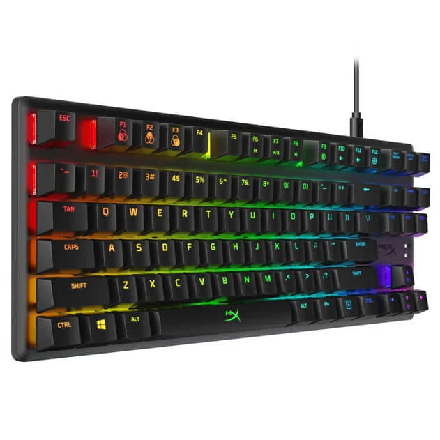 HyperX Alloy Origins Core TKL Mechanical Gaming Keyboard (Open Box, Aqua Switches) – RGB, Compact & Durable | Best Price in Pakistan – Daddu Charger
