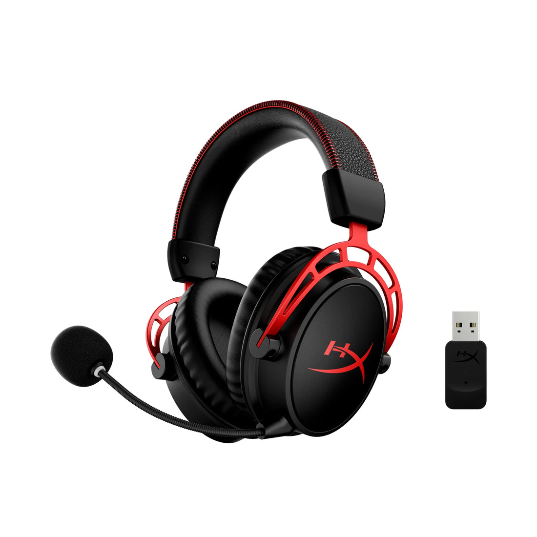 HyperX Cloud Alpha Wireless Gaming Headset – 300 Hours Battery, 2.4GHz Wireless, DTS Headphone