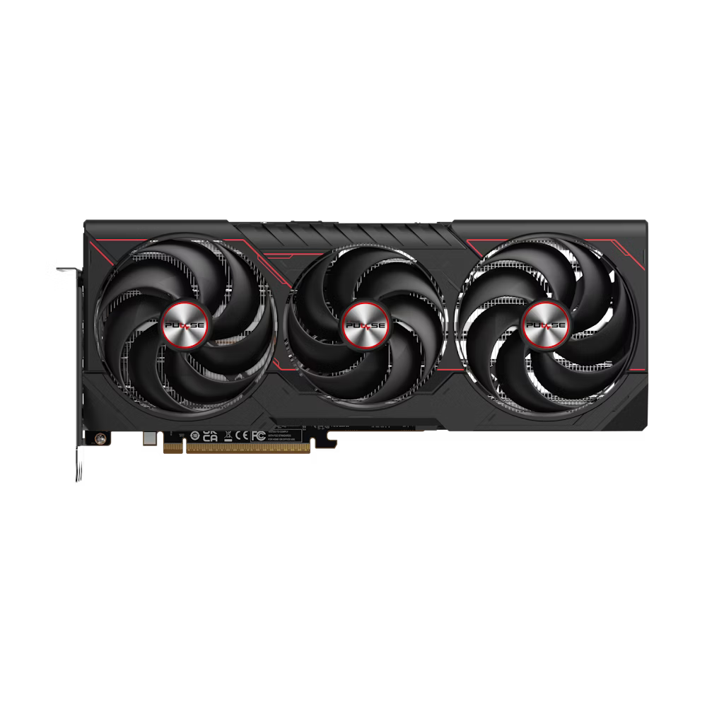Sapphire Pulse Radeon RX 9070 XT 16GB GDDR6 Graphics Card | RDNA 4 Architecture | PCIe 5.0 | 4K Ultra Gaming GPU